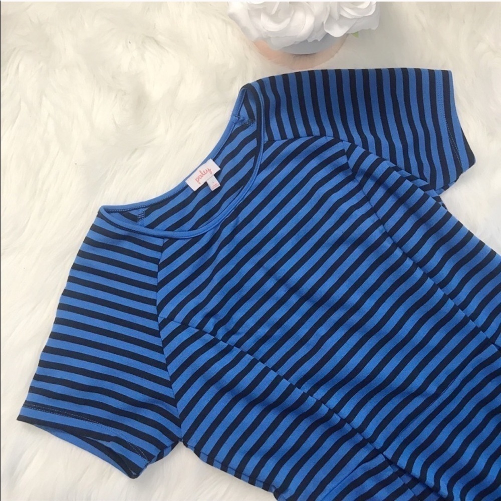 Pixley Blue & Black Striped Dress - Picture 2 of 4